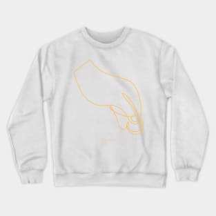 Monoline Hand (Give) Crewneck Sweatshirt